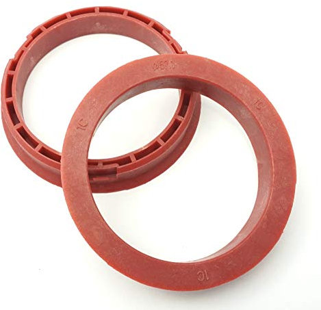 RONAL 1x Zentrierring 68,0-57,1/68 auf 57,1 Rot kompatibel mit Ronal Felgen