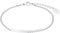 s.Oliver Armband 925 Sterling Silber Damen Armschmuck, mit Zirkonia synth., 17+3 cm, Silber, Kommt in Schmuck Geschenk Box, 2031440