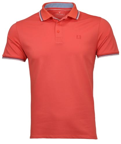 RAGMAN Herren Piqué-Polo Keep Dry, modern fit Koralle-652, M