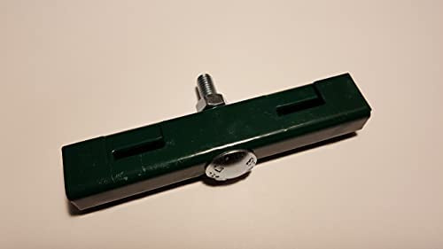 20x Mattenverbinder U-Form grün Gittermattenverbinder Doppelstabmatten Zaun