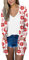 Weihnachten y2k Fashion Sweatshirt mit Kapuze Damen Basic Langarmshirt Damen Oversize Cardigan Damen Baumwolljacke Damen Floryday Mode Kendall + Kylie Hoodies Women Leichte Bluse Damen Sommer