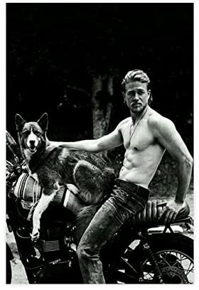 Schauspieler Charlie Hunnam 14 Leinwand-Poster, Wandkunst, Dekoration, Druck, Bild für Wohnzimmer, Schlafzimmer, Dekoration, Rahmen: 30 x 45 cm