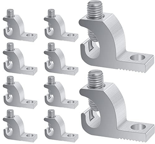 Pool-Bondingöse aus korrosionsbeständigem und hochleitfähigem Aluminium, 4–14 Drahtbereich (10 Packungen)