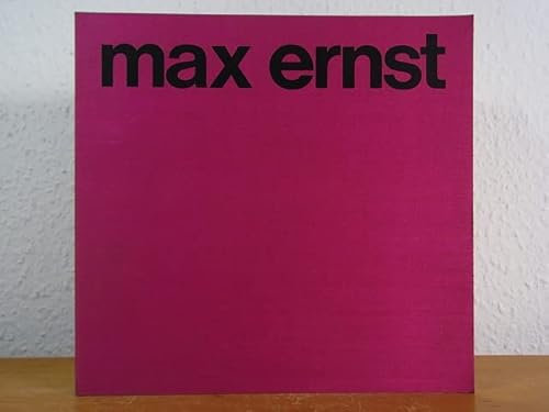 Max Ernst. Gemälde, Plastiken, Collagen, Frottagen, Bücher. Ausstellung Württembergischer Kunstverein, Stuttgart, 24. Januar - 15. März 1970