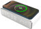 Techmade - Réveil numérique avec Charge sans Fil | Alarme réglable | Écran LED Ajustable | Veilleuse intégrée | Compatible iPhone, Samsung, Huawei, Noir