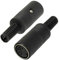 AERZETIX – C69596 - Lot de 2 fiches connecteurs DIN Femelle 5 Voies 180° - à souder - pour Enceintes Haut-parleurs - Couleur Noir