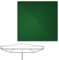 IMUNKT Cuadrada Rectangular Toldo De Parasol De Recambio, Cubierta De Repuesto para Sombrilla De Mercado, 300x300 250x250 200x200cm, Tela Oxford Doble Impermeable(Green,250x250cm/8.2x8.2ft)