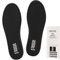 ISQFIQ Solette comode in memory foam, solette interne di ricambio imbottite per uomo e donna, inserti morbidi per scarpe da passeggio, scarpe da ginnastica, stivali di gomma (nero, 44)