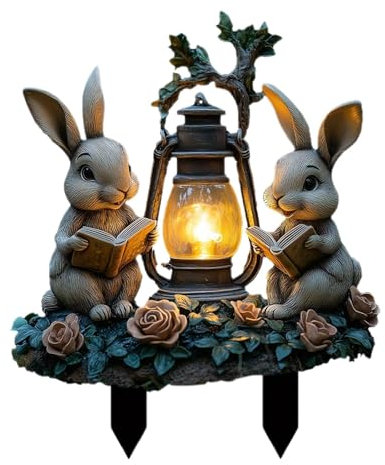 Hasenhof Osterdeko, Acrylhase Osterdeko Outdoor, Gartenstecker Osterhasen, Osterhase Osterschild Deko, Garden HaseOstern Gartenstecker Osterdeko Osterhase Gartenschilder Osterdekoration Draußen