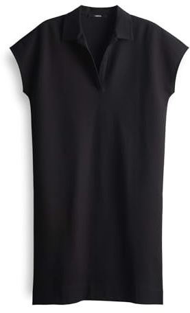 someday Damen Minikleid | Jerseykleid QURRITO aus nachhaltigem Baumwollmix Black, 38