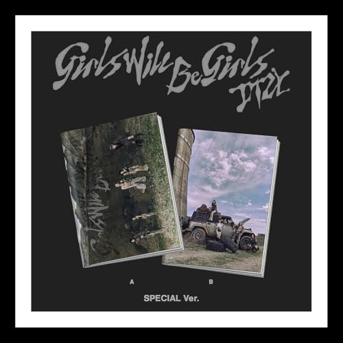 (P.O.B) ITZY [GIRLS WILL BE GIRLS] Album (B Ver + Card)