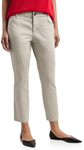 Street One Damen 7/8 Slim Leg Hose im Satin-Look 3818139