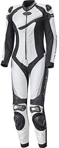 Held Ayana II 1-Teiler Damen Motorrad Lederkombi (White/Black,40)