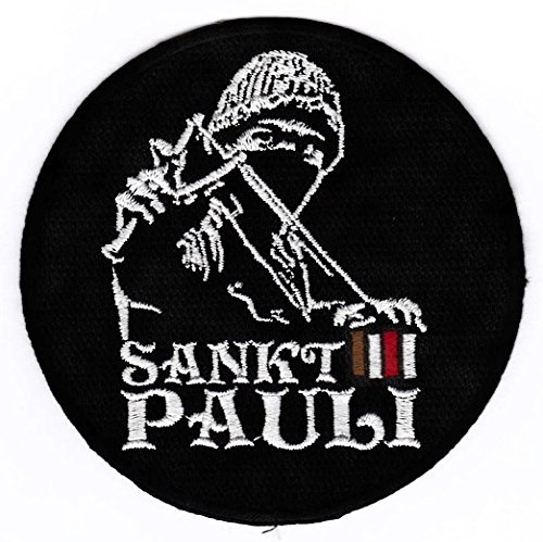 St Pauli Aufnäher/Bügelbild/Abzeichen/Iron on Patch