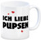 trendaffe Kaffeebecher mit Spruch: Ich liebe pupsen