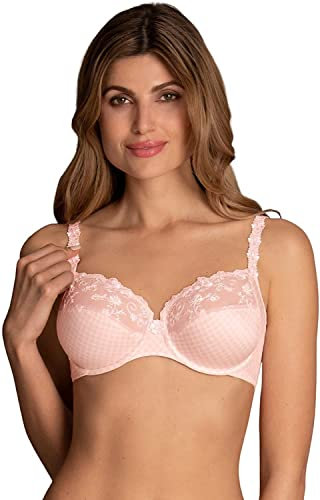 Rosa Faia 5674-279 Josephine Reggiseno Donna con Ferretto Rosa Cipria Floreale 2G