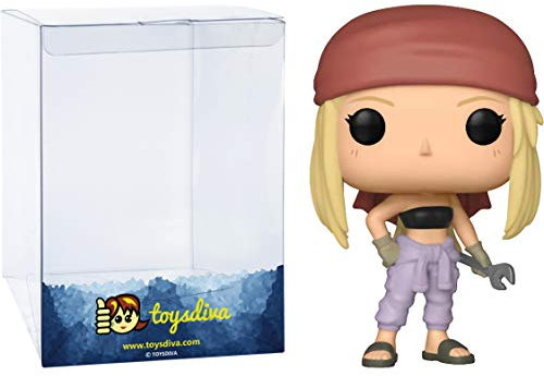 Winry Rockbell: Fun ko P o p ! Animations-Vinyl-Figuren-Set mit 1 kompatiblen 'ToysDiva' Grafikschutz (394 - 30704 - B)