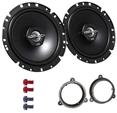 JVC CS-J1720X Lautsprecher mit Einbauset passend für Renault Laguna III ab 2010 Türen vorne/hinten 600 W 170mm 2 Wege Koax
