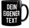 MoonWorks® Kaffee-Tasse eigener Text Spruch Wunschtext personalisiert Bürotasse lustige Kaffeebecher anpassen schwarz Keramik-Tasse