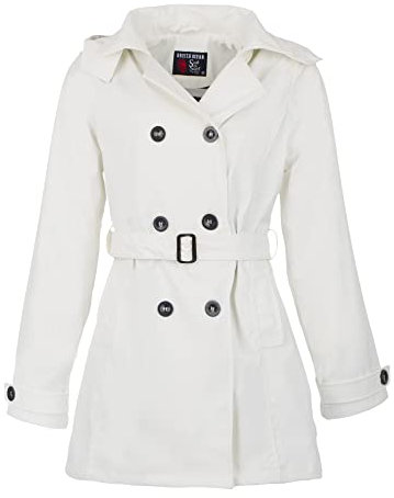 Breizh Ocean - Ciré imperméable CARNAC, Coupe Trench, Capuche Amovible - Femme - du XS au 3XL
