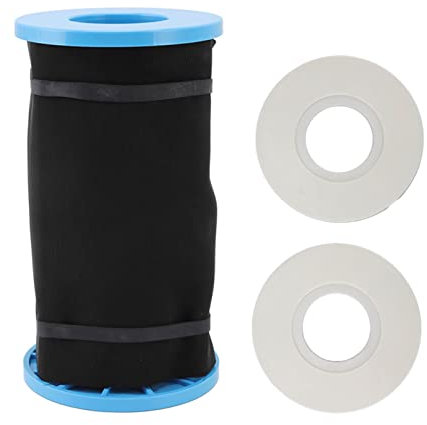 Pilipane Schwimmbad Filter Schaum Schwamm Poolfilter,Filterschwamm Typ A C, Typ der Filterkartusche, Waschbarer Spa-Filter für Spa Ersatz für Pool für Intex Pool-Filterpumpen, Filterschwamm Typ A