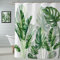 Hnayet Floral Shower Curtain,Butterfly Bird Flower Waterproof Bathroom Curtains,Mould Proof Resistant Wet Room Shower Curtain,Washable Bathtub Curtain with 12 Hooks(Blue Green,180x180 cm,(71x71 inch)
