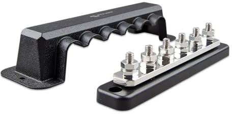 victron Busbar 250A 2P with 6 screws +cover
