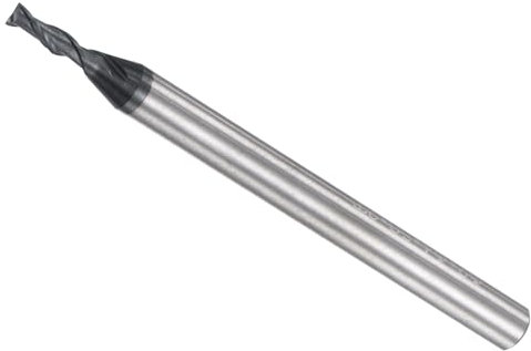 CoCud VHM-Fräser mit quadratischem Schaft, 2 mm x 6 mm Schneiden, 4 mm Schaft, AlTiN-beschichtetes P05-Hartmetall, 2 Schneiden CNC-Fräser-Bits