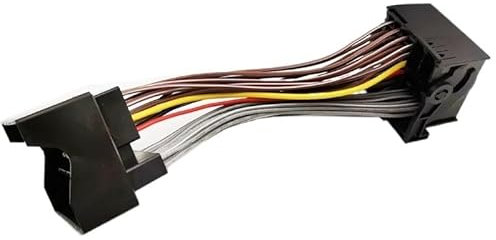 JCAKES 40-poliges Quadlock Verlängerungsadapterkabel, Schwarz, Kupfer, Kabelbaum, Kabel, für BMW, Citroen, Ford, Mercedes, Peugeot, VW, Audi, SEAT, Opel, Skoda uvm.