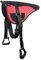 Brama West Reitpad Toledo - Bareback mit Haltegriff und Kunstfell - baumlos - Rot, Gr. Pony