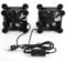 2 Pcs USB 5V PC Cooling Fan 120mm, 2 In 1 USB Computer Fan, Dual Ball Bearing Fan, 12CM Quiet Case Fan, Brushless Fan 2600RPM 32CFM with L/M/H 3 Adjustable Speed, for Router PC CPU TV Box (120MM)