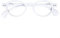 OPULIZE OCA Lesebrille - Moderne Runde Retro-Fassung - Weiß Glänzend - Herren Damen - Federscharniere - R54-W - +3.50
