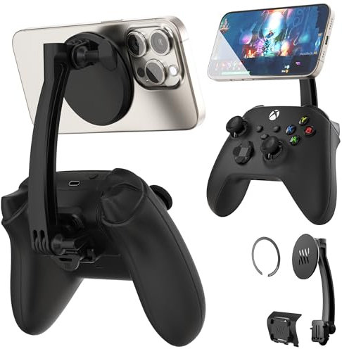 Mechanism Handy-Halterungs-Set für Xbox Series X/S Wireless Controller, verwenden Sie unsere Xbox-Controller-Halterung für jedes iPhone oder Android, passen Sie unsere Xbox-Controller-Handyhalterung