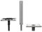 ClAZTyict Bootssitz, Swivel-Eze 3-teiliges Sockel-Set, 27,9 cm, verzinkt, 1,9 cm Sockel, drehbar