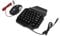 4 in 1 Single Hand Gaming Keyboard Mouse Combo, Gaming Mouse and Converter Combo, Mobile Game Keyboard Mouse Adapter Phone Holder Set for Fast Charging