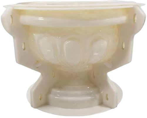 Stampo per statua in cemento Stampi per cemento in plastica fai-da-te per cemento Stampi decorativi per statue in cemento per recinzione da giardino Style2 11,x9,1 pollici Stampi per statue in cemento