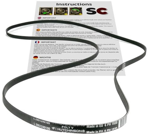 SC Solocorreas - Cinghia asciugatrice 6PH 1930 ORIGINALE (L2951240100)