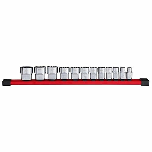 Milwaukee Electric - 12PC 3/8 INCH Drive 12-Point SAE Socket Set