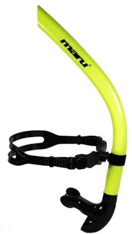 Maru Boccaglio da allenamento per piscina, supporto centrale, per adulti e bambini, tecnica di ictus e nuoto sul giro