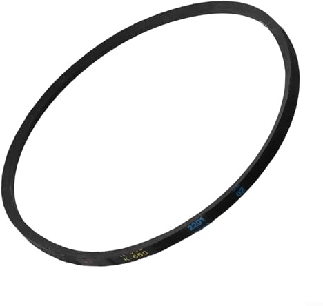 K660 Dreieck-Keilriemen, 66 cm x 8 mm, Gummi-Antriebsriemen für Bohrmaschinen, industrielle und landwirtschaftliche Geräte, langlebige Kraftübertragung, Ersatz-Antriebsriemen (k660)