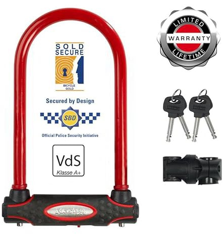 Master Lock Bügelschloss 8195 Rot