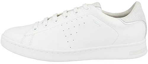 Geox Femme D Jaysen A Sneakers, White, 40 EU
