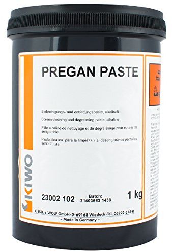 Kiwo : Pregan Paste : 1kg : Screen Printing Ghost Remover