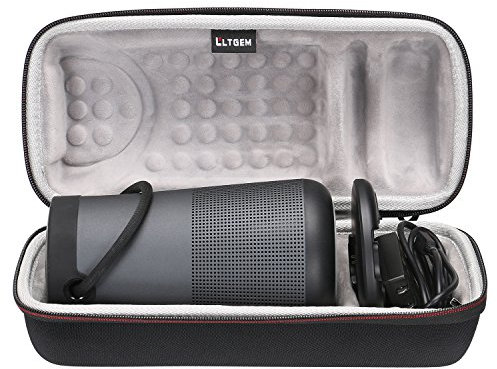 LTGEM Case for Bose SoundLink Revolve Plus Bluetooth Speaker EVA Hard Cover Travel Protective Carrying Storage Bag