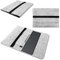 Filz Tasche kompatibel für Medion Akoya E4254 S4219 S3409 E3216 E3215 Hülle Sleeve Case Schutzhülle Notebook Cover, Farben:Hell Grau
