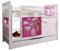 Etagenbett Doppelbett Stockbett Sammy teilbar Kiefer massiv Weiss