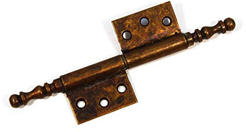 Flache Scharniere Alt Zierscharniere Eisenbeschlag Truhenband Restaurierungsshop Veraltete Beschläge Vintage Schabby Möbelbänder Links