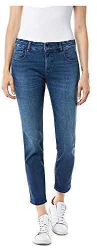 Replay Damen Faaby Jeans, 0096 MEDIUM Blue, 27W / 32L