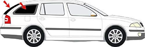 Solarplexius Auto-Sonnenschutz Scheiben-Tönung passgenau für Skoda Octavia II Kombi Bj. 05-13 Keine Folie 3 er Satz