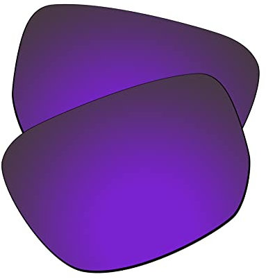 EZReplace Lentes de repuesto para gafas de sol Oakley Style Switch OO9194 (lentes polarizadas), compatible con marco de interruptor estilo Oakley (azul violeta)